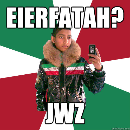 Eierfatah? jwz  Nickelsontuig