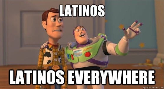 latinos latinos everywhere - latinos latinos everywhere  Toy Story Everywhere