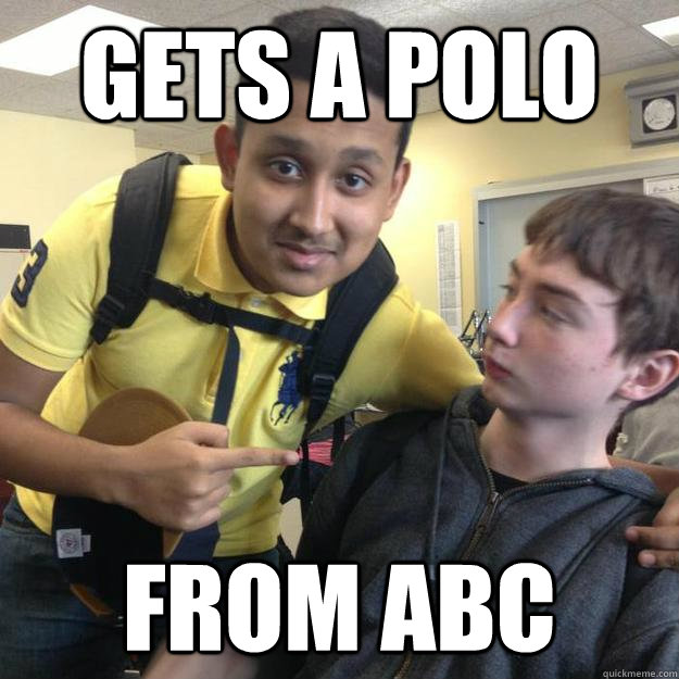 gETS A POLO FROM ABC - gETS A POLO FROM ABC  SHIFAT LOL