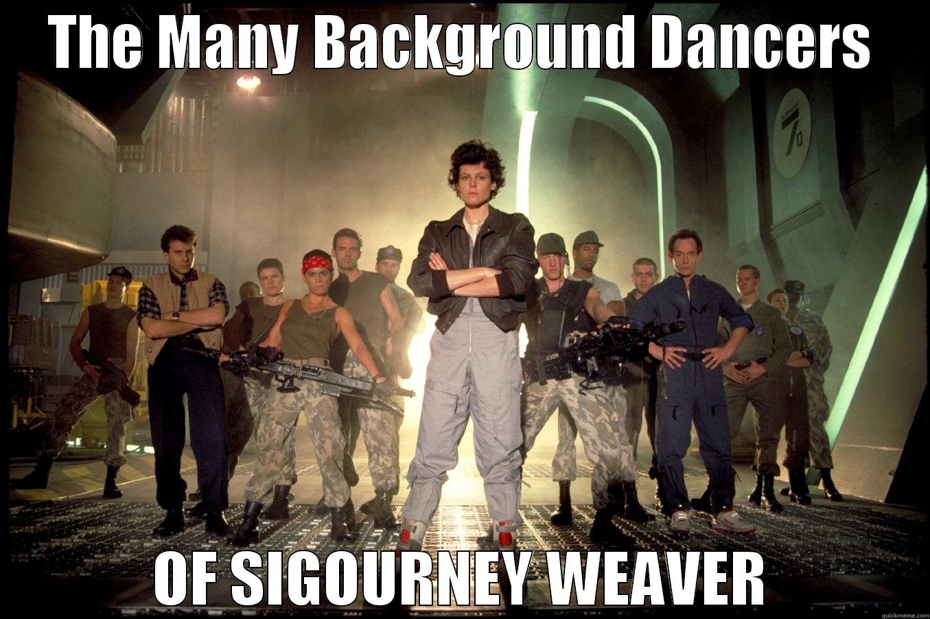 Time to dance - THE MANY BACKGROUND DANCERS OF SIGOURNEY WEAVER Misc