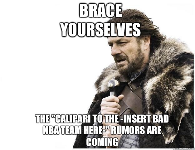 Brace yourselves The 