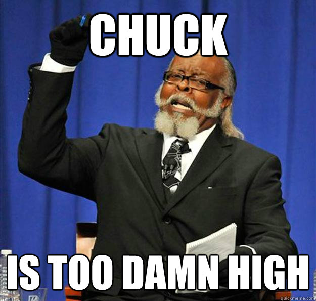 chuck Is too damn high - chuck Is too damn high  Jimmy McMillan