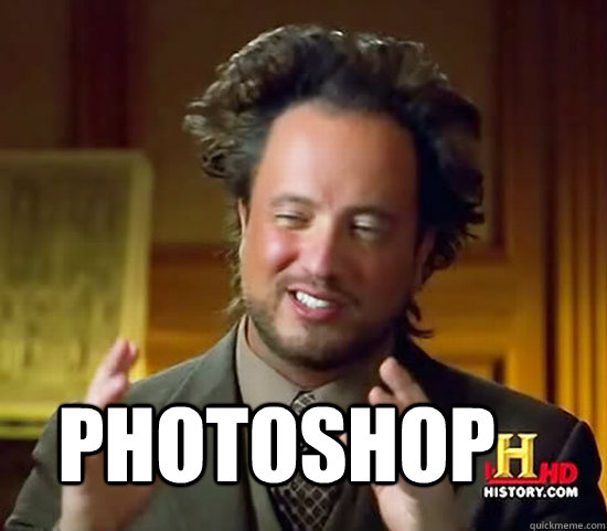  photoshop -  photoshop  Ancient Aliens