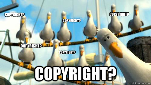 Copyright? Copyright? Copyright? Copyright? Copyright? Copyright?  Finding Nemo Seagulls