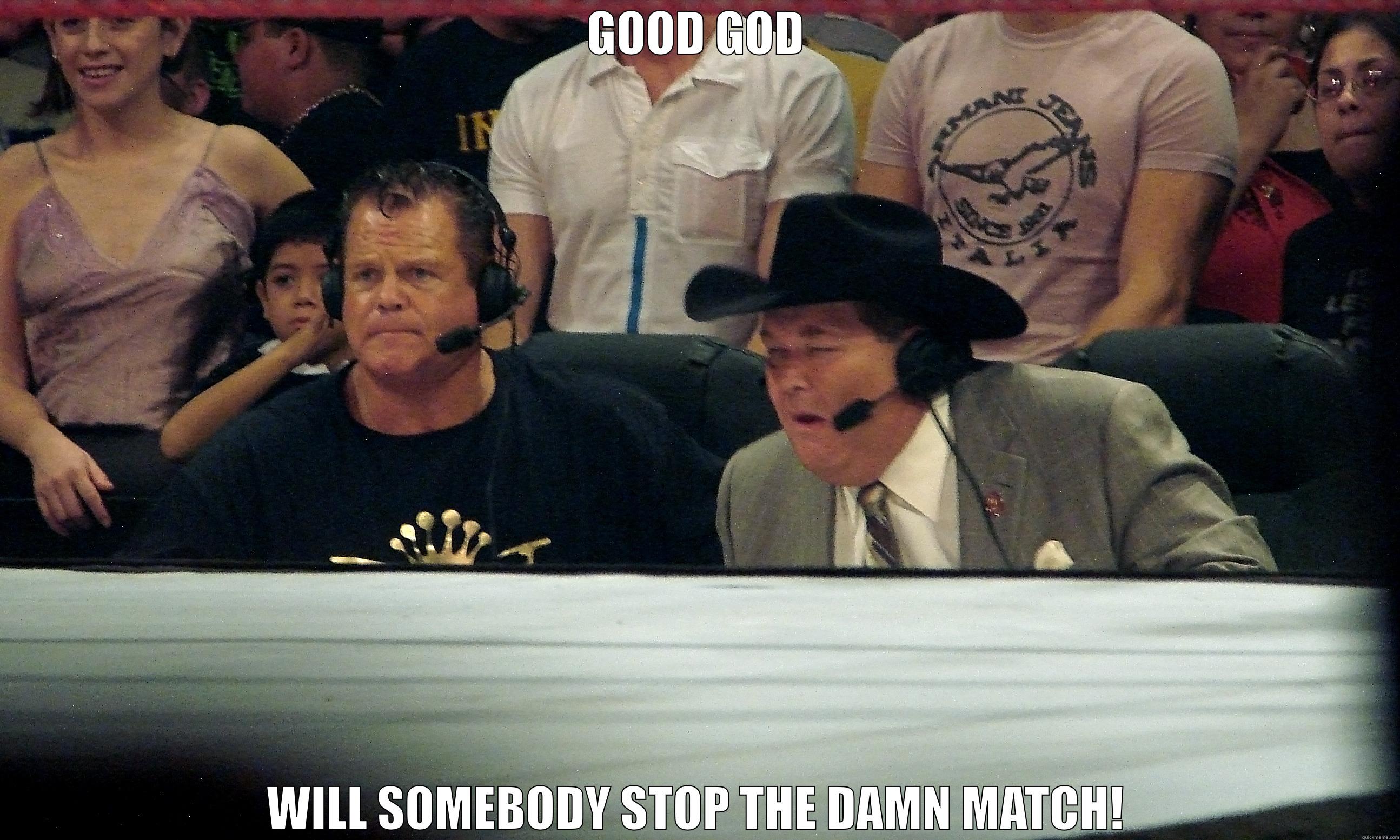 GOOD GOD WILL SOMEBODY STOP THE DAMN MATCH! Misc