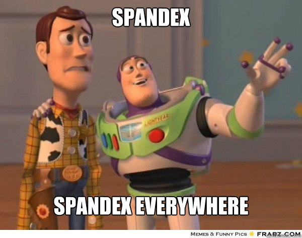 spandex spandex everywhere - spandex spandex everywhere  Buzzlightyear