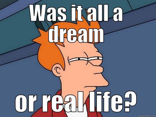 WAS IT ALL A DREAM OR REAL LIFE? Futurama Fry