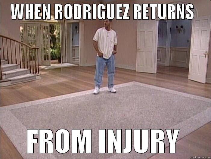 SWAGGY P - WHEN RODRIGUEZ RETURNS  FROM INJURY Misc