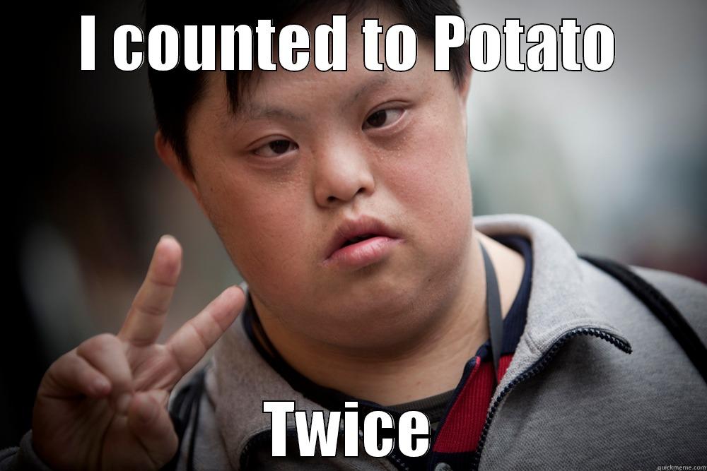 I counted to Potato twice - I COUNTED TO POTATO TWICE Misc