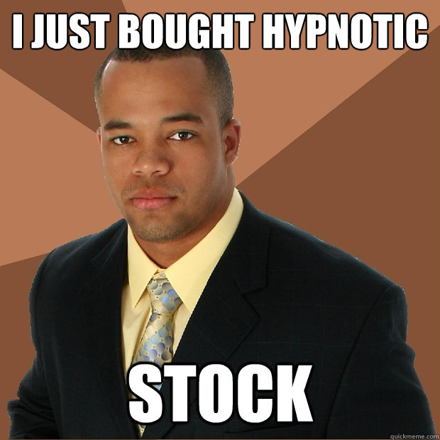 I just bought hypnotic Stock  Successful Black Man