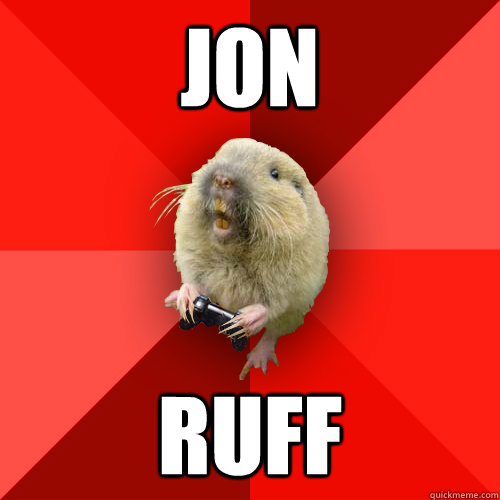 Jon Ruff  Gaming Gopher