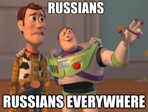 Russians Russians everywhere  Toy Story