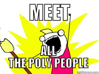         MEET         ALL THE POLY PEOPLE All The Things