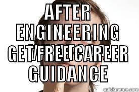 AFTER ENGINEERING WHAT??? GET FREE CAREER GUIDANCE Misc