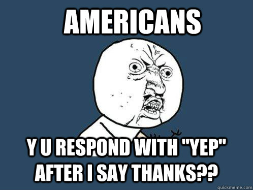 americans y u respond with 