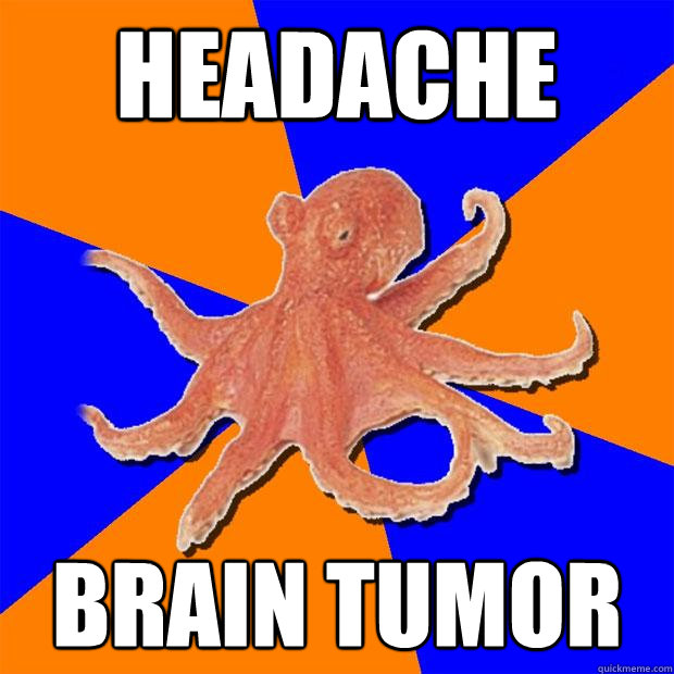 headache brain tumor  Online Diagnosis Octopus