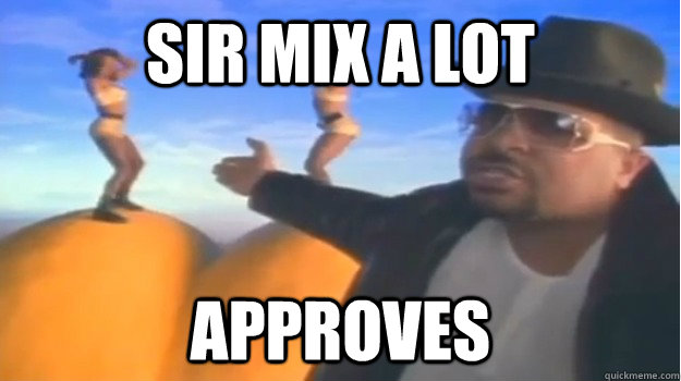 Sir Mix A Lot Approves  Sir Mix A Lot Approves