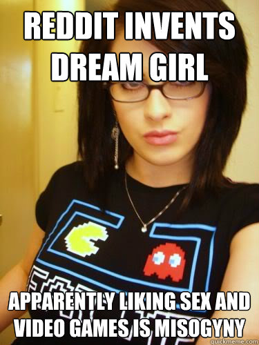 Reddit invents dream girl apparently liking sex and video games is misogyny  Cool Chick Carol