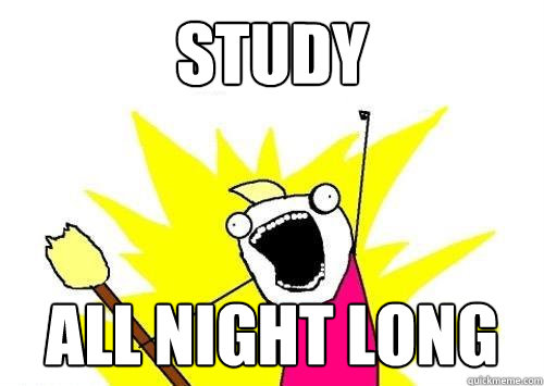 Study All Night Long - Study All Night Long  x all the y