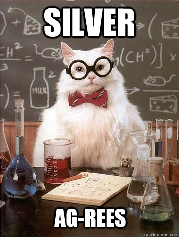 SILVER AG-REES  Chemistry Cat