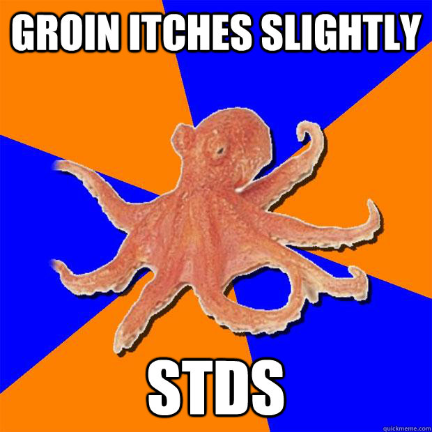 Groin itches slightly STDs  Online Diagnosis Octopus