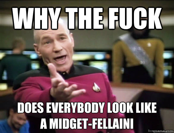 Why the fuck does everybody look like 
a midget-Fellaini  Annoyed Picard HD