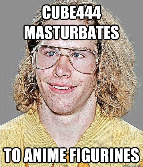 cube444 masturbates to anime figurines  NeoGAF Asshole