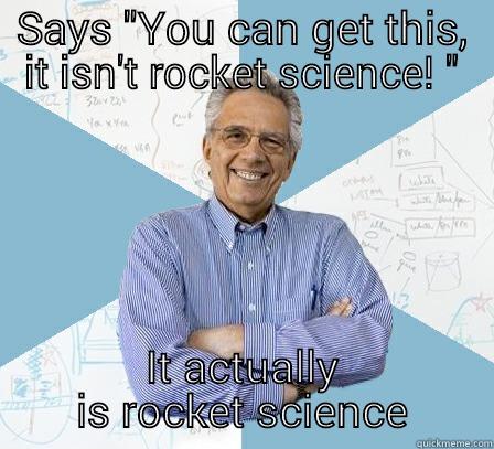 rocket science - SAYS 