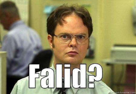  FALID? Schrute