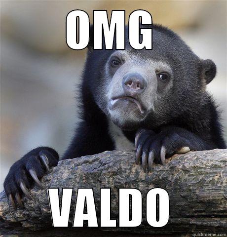 OMG VALDO Confession Bear