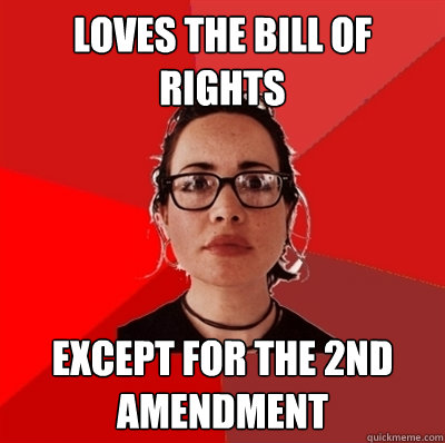 loves the bill of rights except for the 2nd amendment  Liberal Douche Garofalo