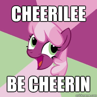 Cheerilee Be cheerin  