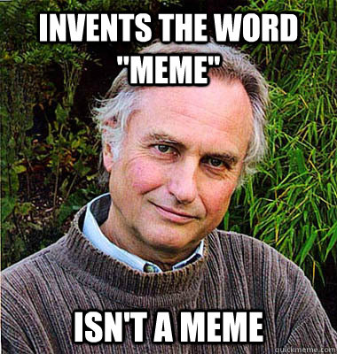 Invents the word 