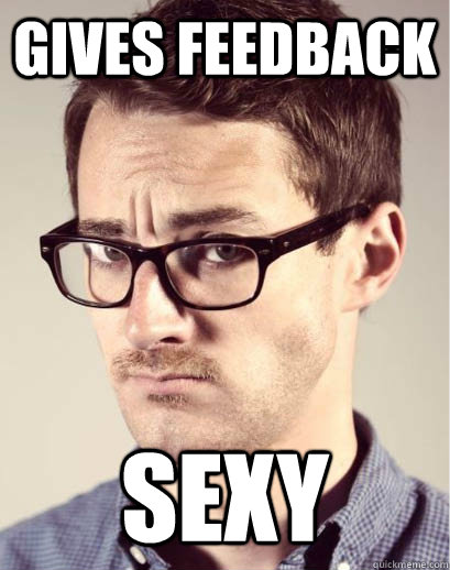 gives feedback sexy  Junior Art Director