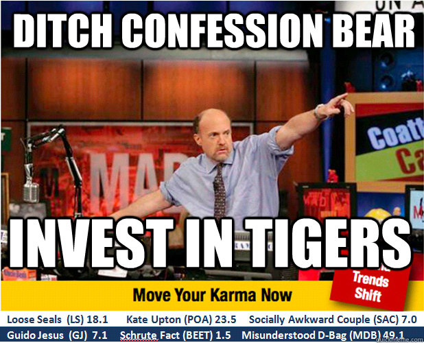 Ditch Confession bear Invest in tigers  Jim Kramer with updated ticker