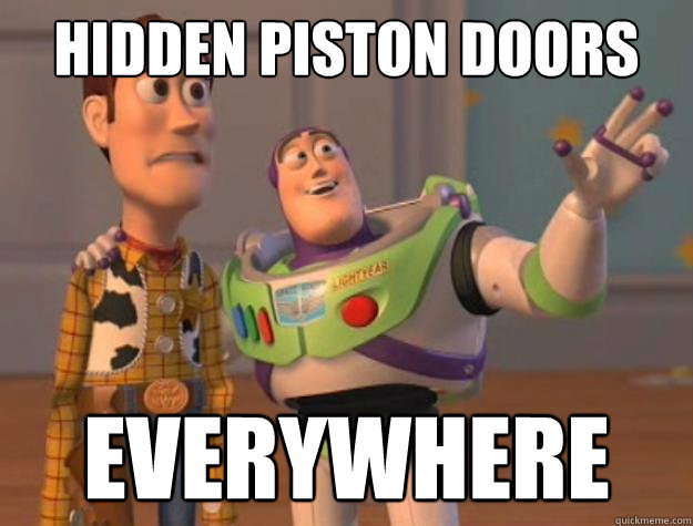 hidden piston doors everywhere - hidden piston doors everywhere  Toy Story