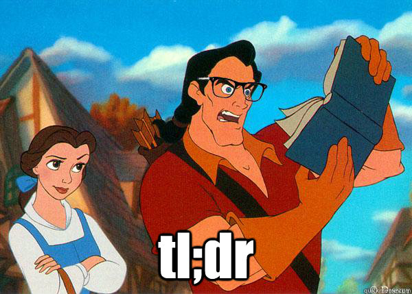  tl;dr  Hipster Gaston