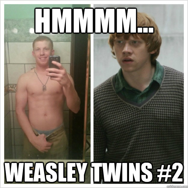 Hmmmm... Weasley twins #2 - Hmmmm... Weasley twins #2  Misc