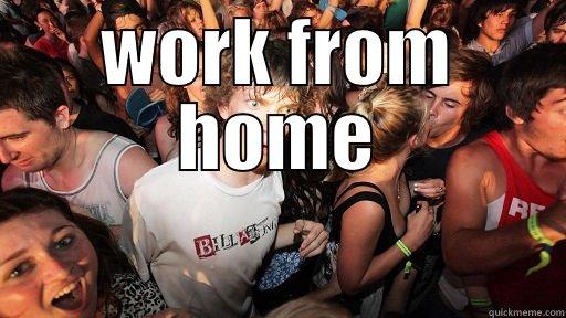 WORK FROM HOME  Sudden Clarity Clarence