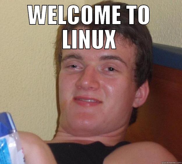 WELCOME TO LINUX  10 Guy