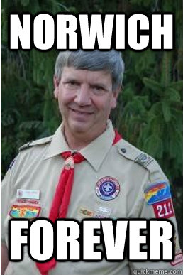 Norwich Forever  Harmless Scout Leader