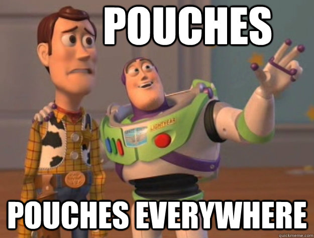 Pouches Pouches everywhere - Pouches Pouches everywhere  Buzz Lightyear