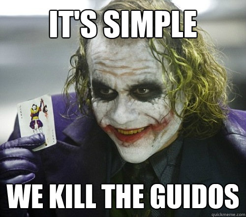IT'S SIMPLE         WE KILL THE GUIDOS - IT'S SIMPLE         WE KILL THE GUIDOS  Misc