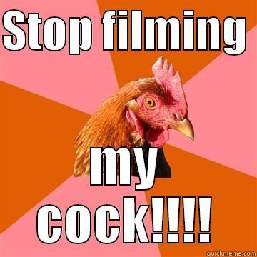 Fy anders! - STOP FILMING  MY COCK!!!! Anti-Joke Chicken