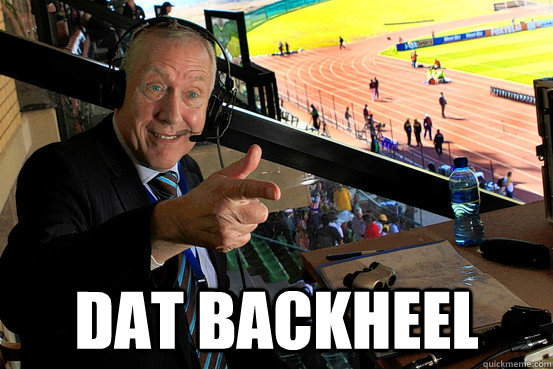  Dat Backheel  Martin Tyler