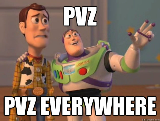 PVZ PvZ everywhere   Buzz Lightyear