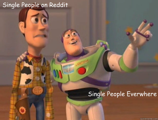 Single People on Reddit Single People Everwhere  Toy Story