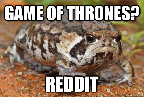 reddit game of thrones