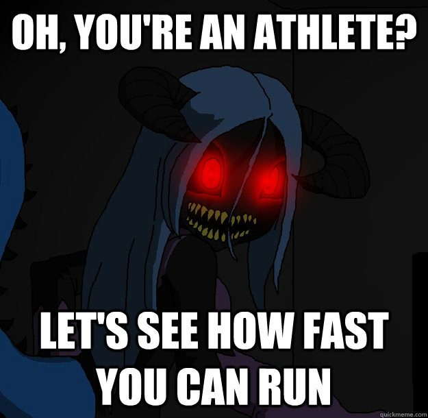 Oh, you're an athlete? Let's see how fast you can run - Oh, you're an athlete? Let's see how fast you can run  Spooky Boogie