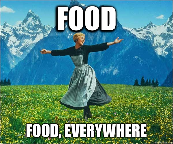 Food Food, everywhere  Sound of Music